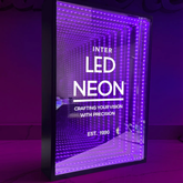 Infinity Mirrors - add your logo/design